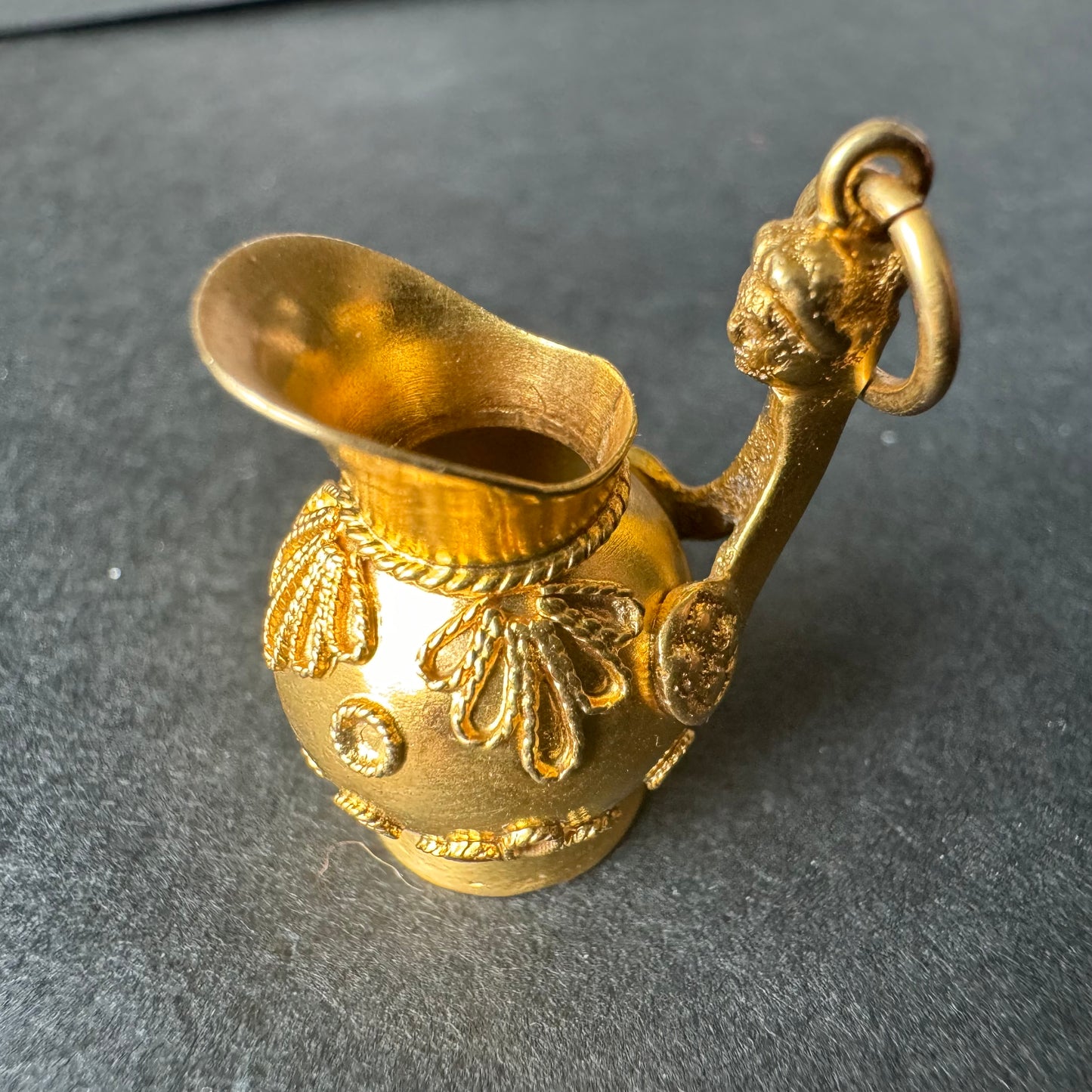 18k Gold Water Pitcher