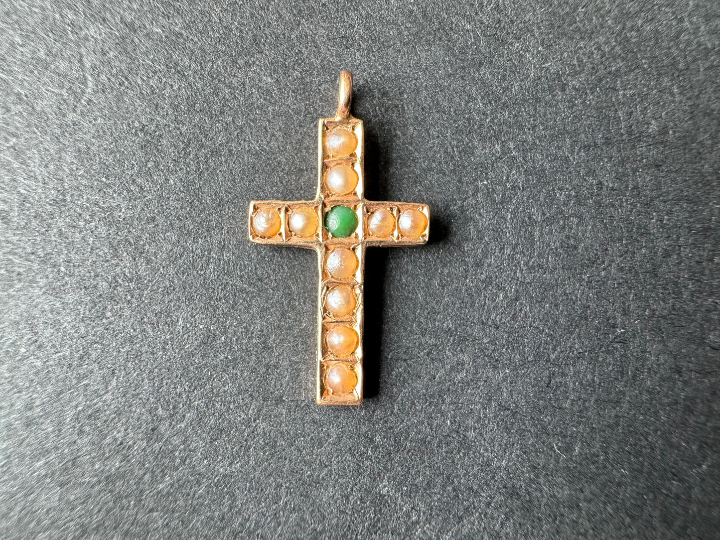 Seed Pearl Cross