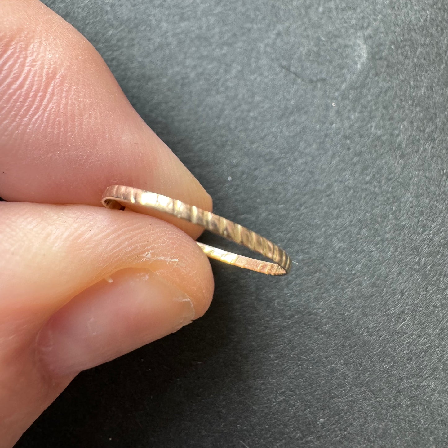 9k Tiny Gold Ring