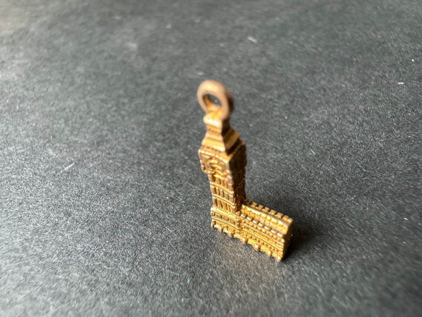 Gold Big Ben Clock Tower Charm