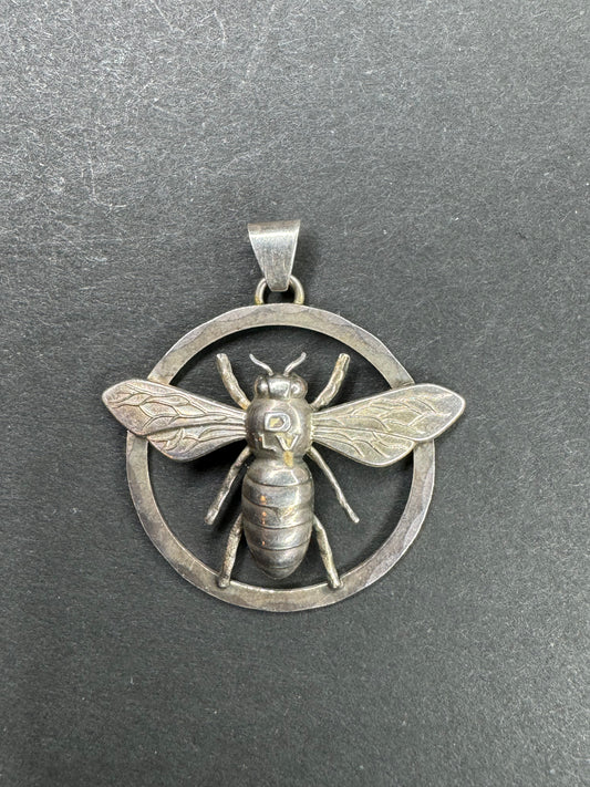 Greifen Kurnst German Bumble Bee Pendant 835 Silver