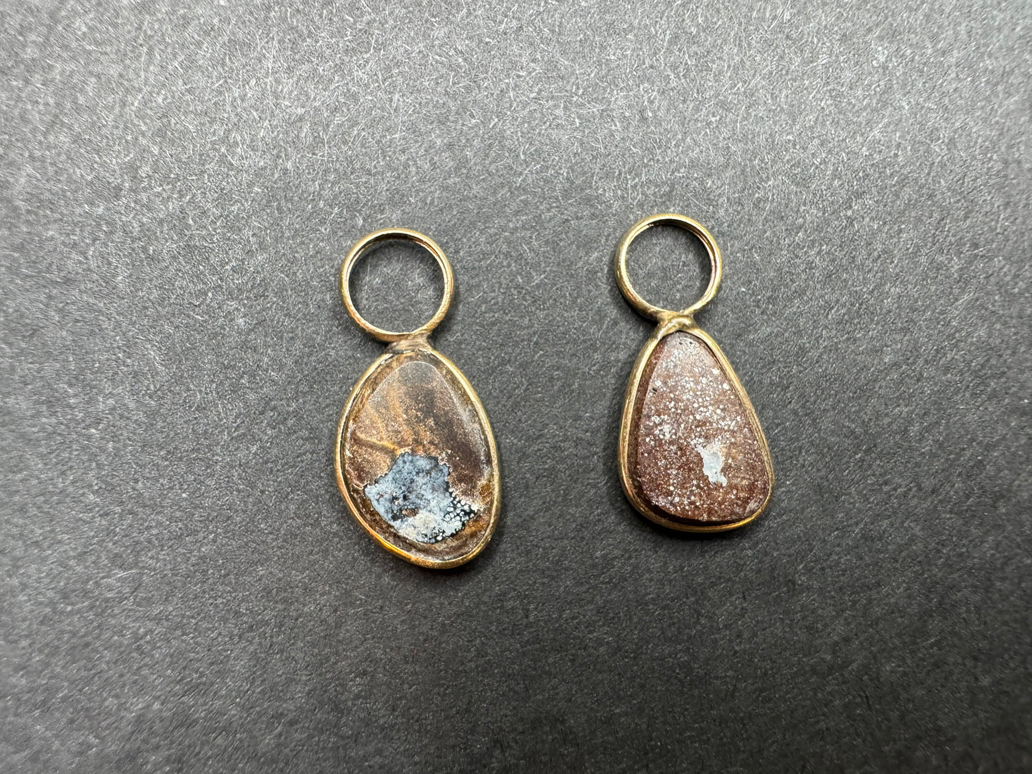 Pair of 14k Opal Dangles