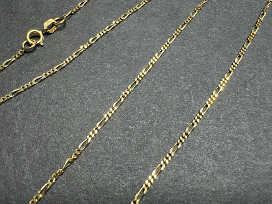 14k Vintage Figaro Chain