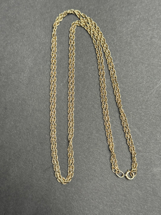 1960s Double Rope Necklace