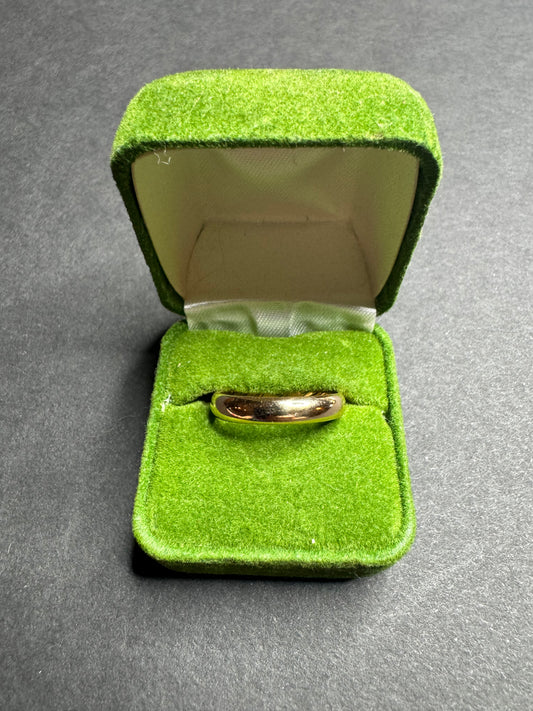 14k 1920 Gold Wedding Band