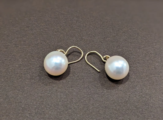 14Kt Pearl Drop Earrings