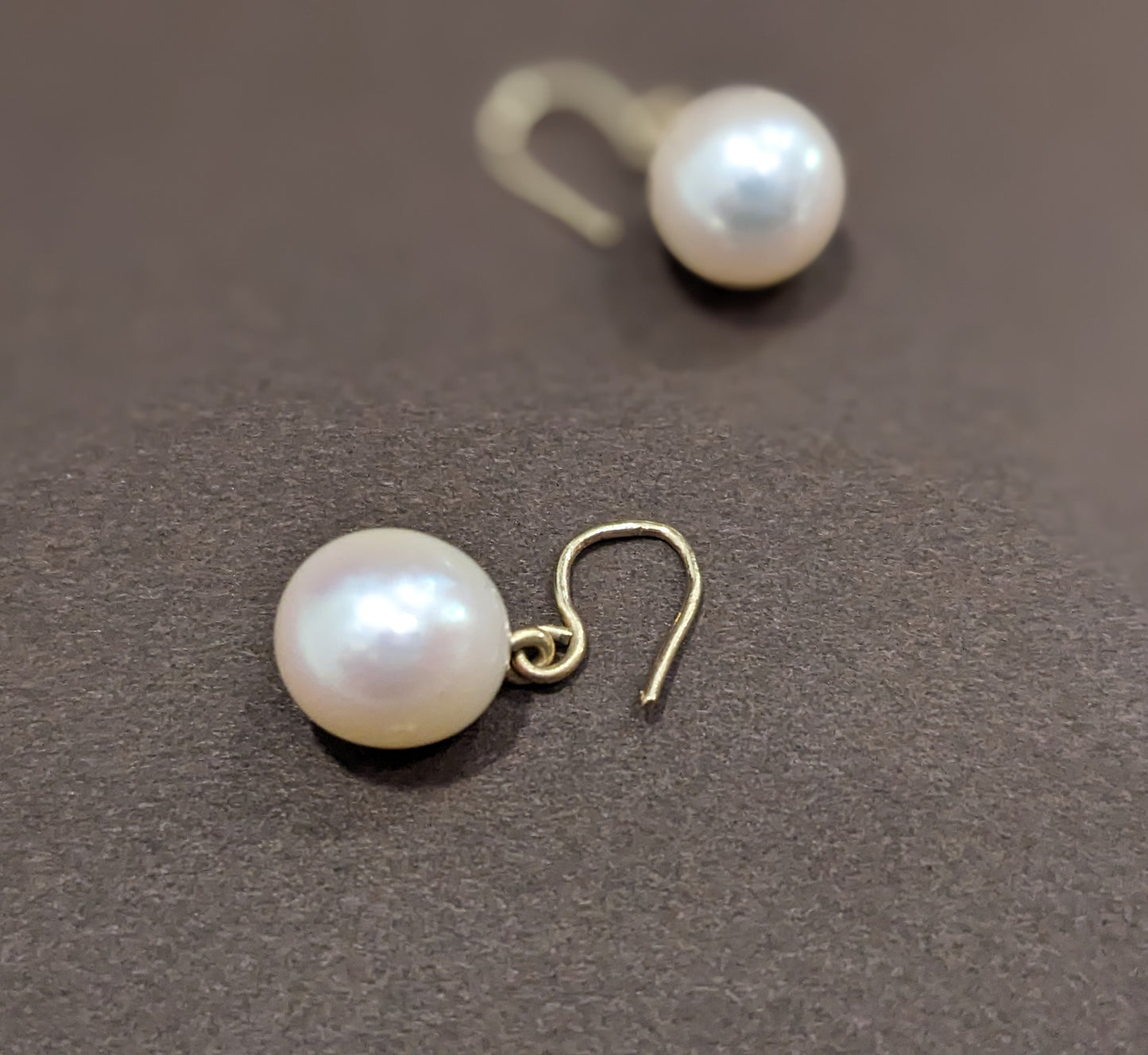 14Kt Pearl Drop Earrings