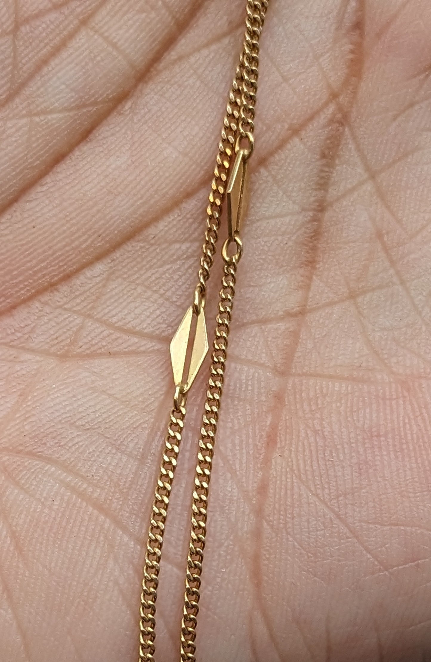 14k fancy gold chain