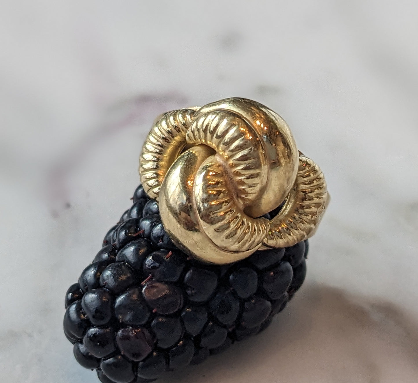 Gold Dome Ring