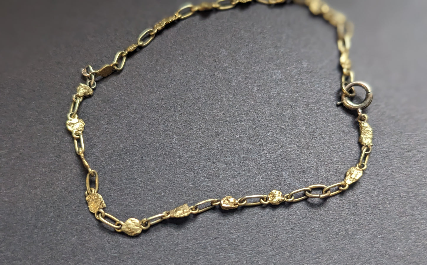 Gold Nugget Bracelet- Australian Gold Rush