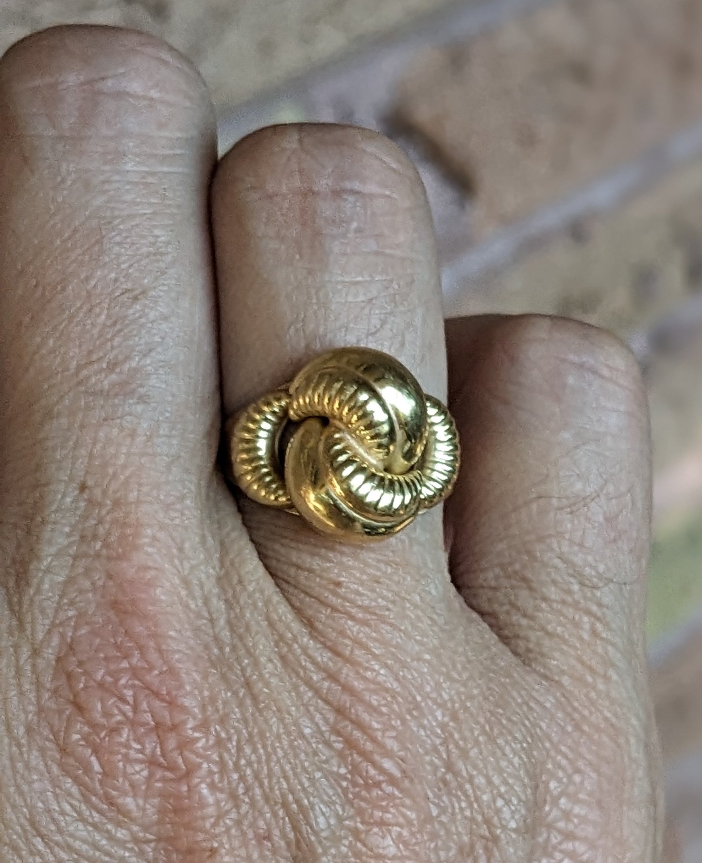 Gold Dome Ring