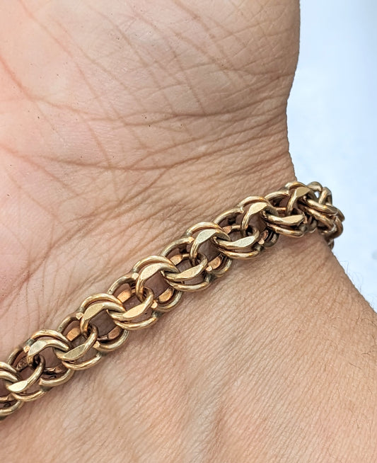 14kt Gold Link Bracelet