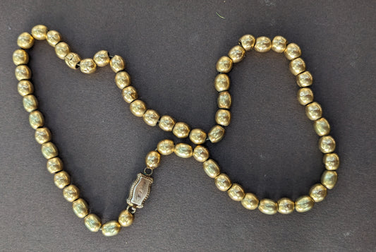 1806 Gold Bead Necklace