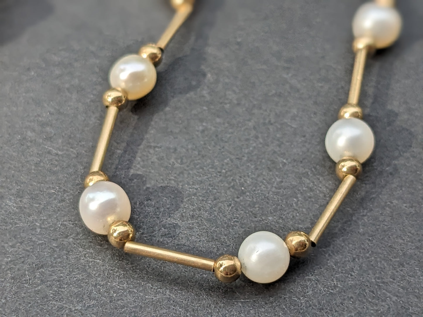 14K and Pearl Necklace