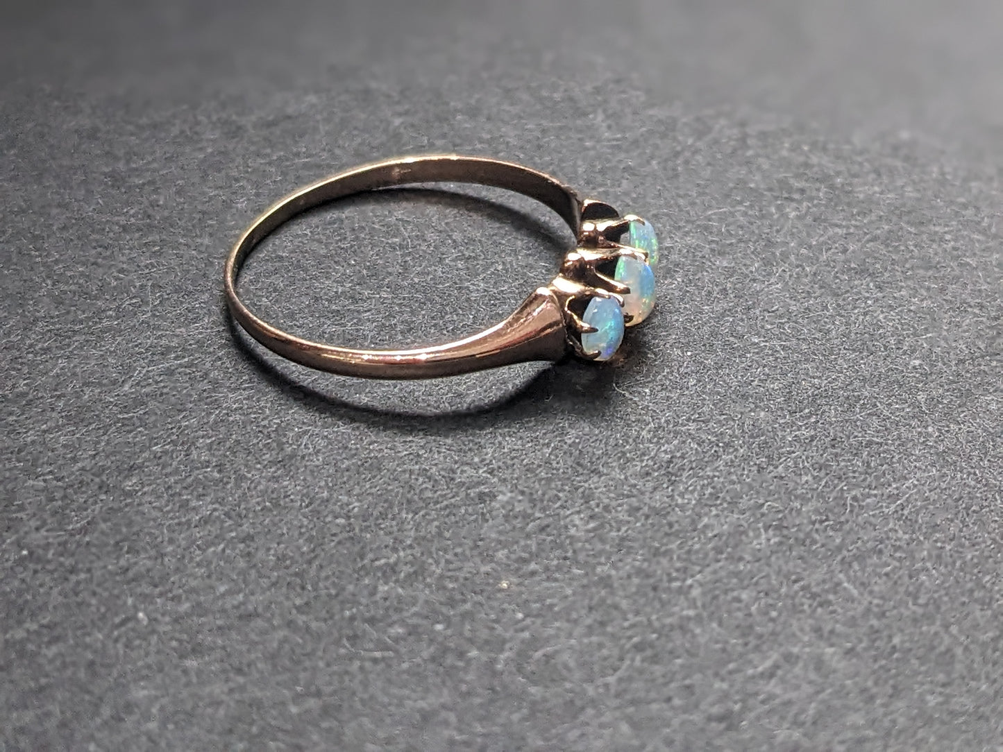 Victorian Rose Gold Opal Ring