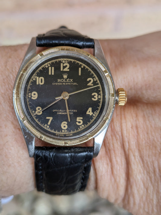 Rolex 6548 circa 1958 two tone perpetual