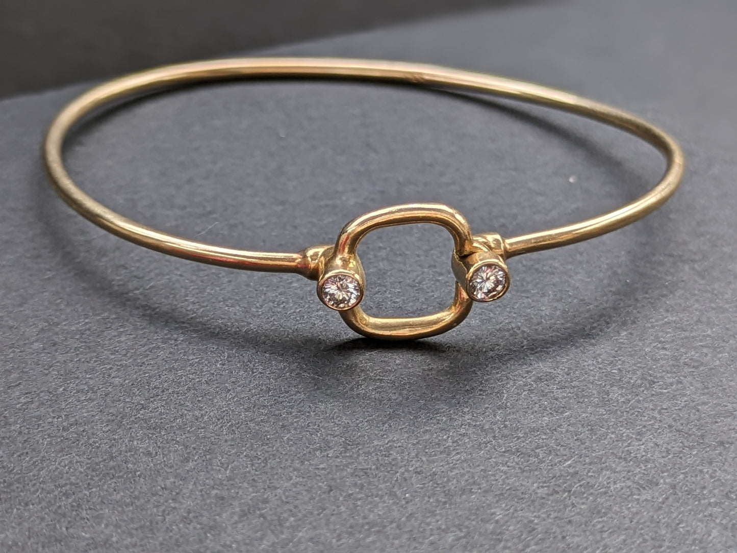 14K Diamond Retro Bracelet