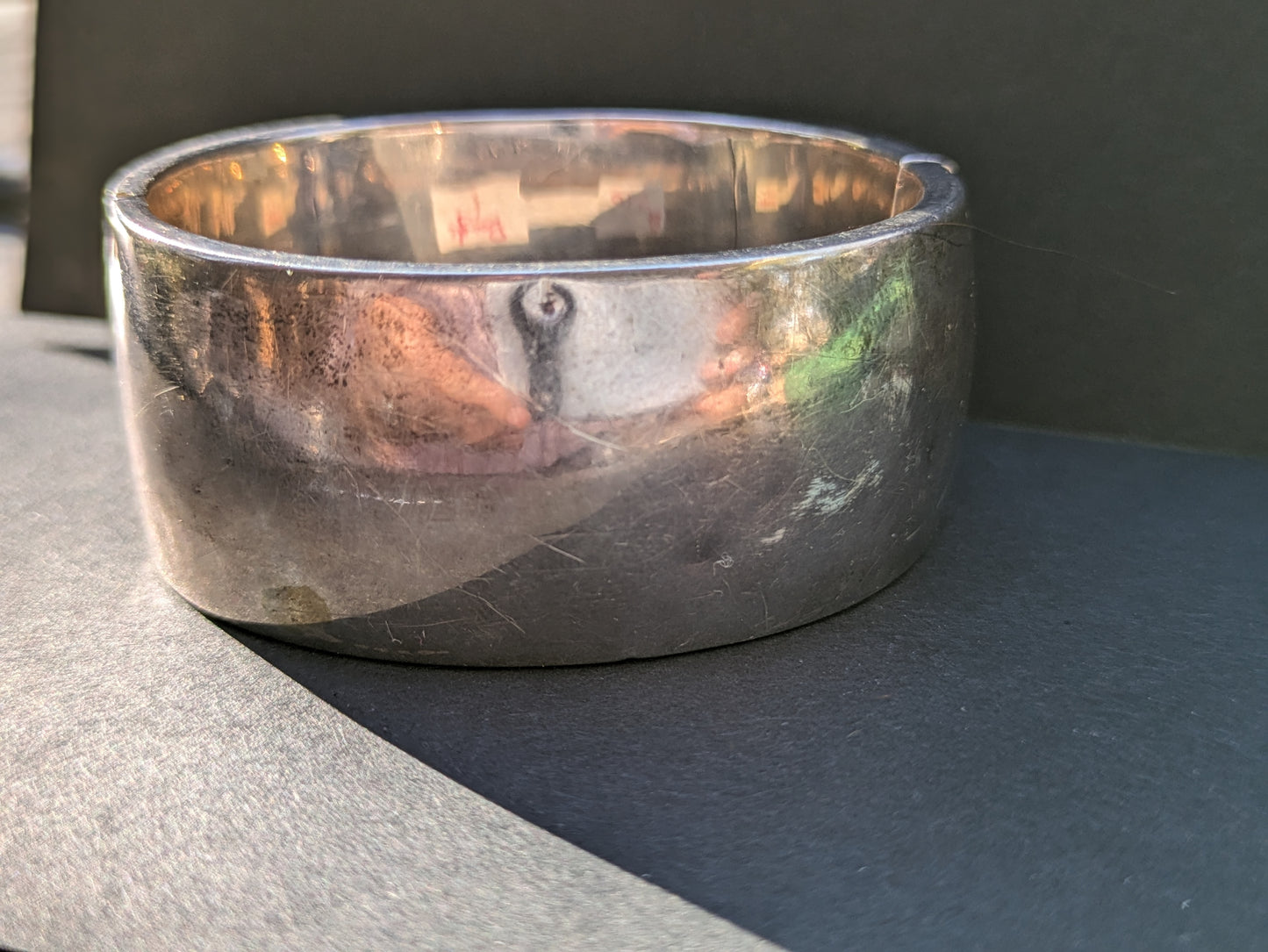 English sterling bangle (#1)