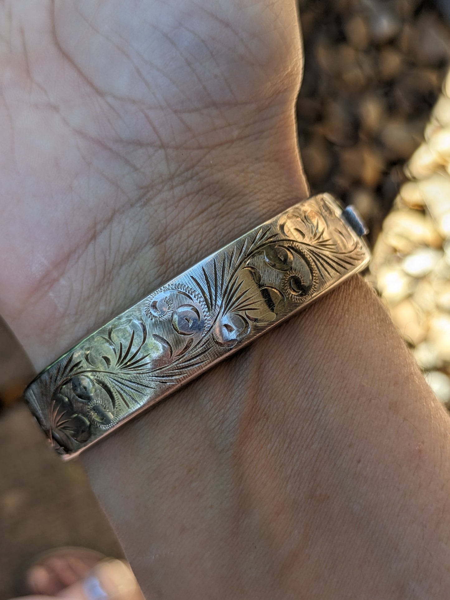 English sterling bangle (#3)