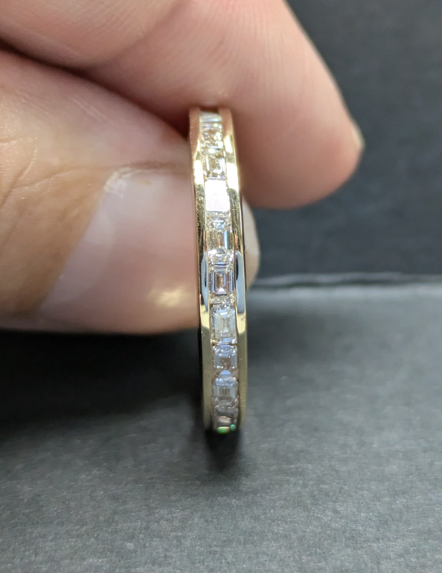 Custom Made 14k with 2.12ct Baguette Diamonds