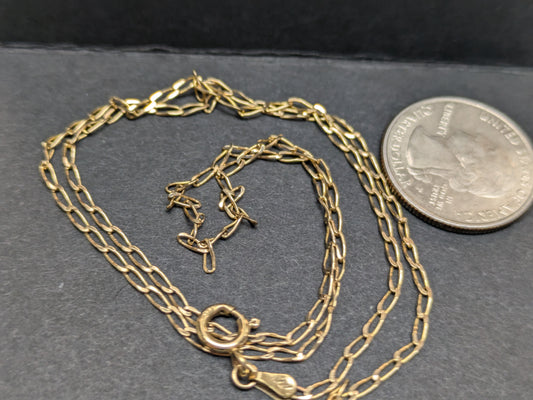 9k English Vintage English Chain