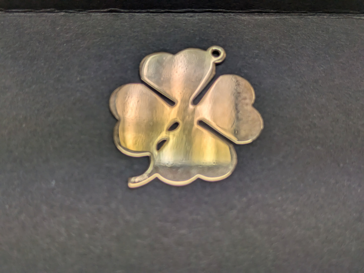 Large 1960's Clover Charm