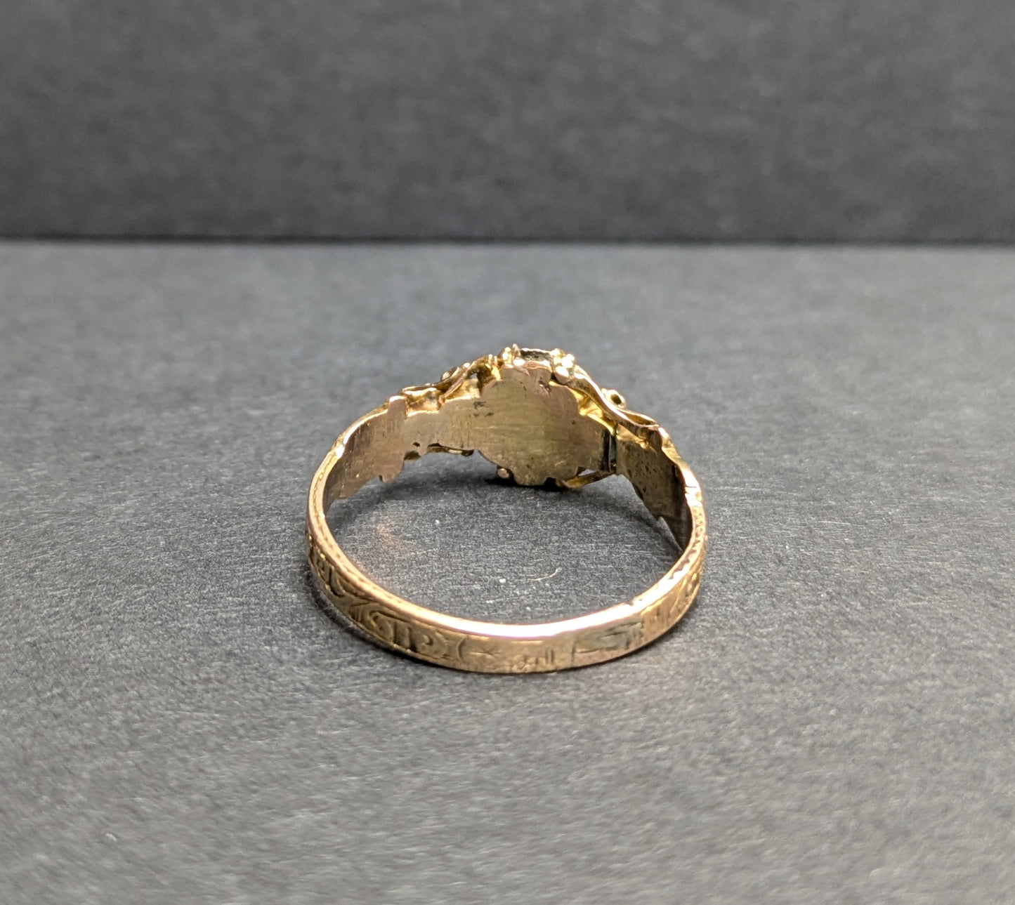 Georgian English Gold Ring 15k