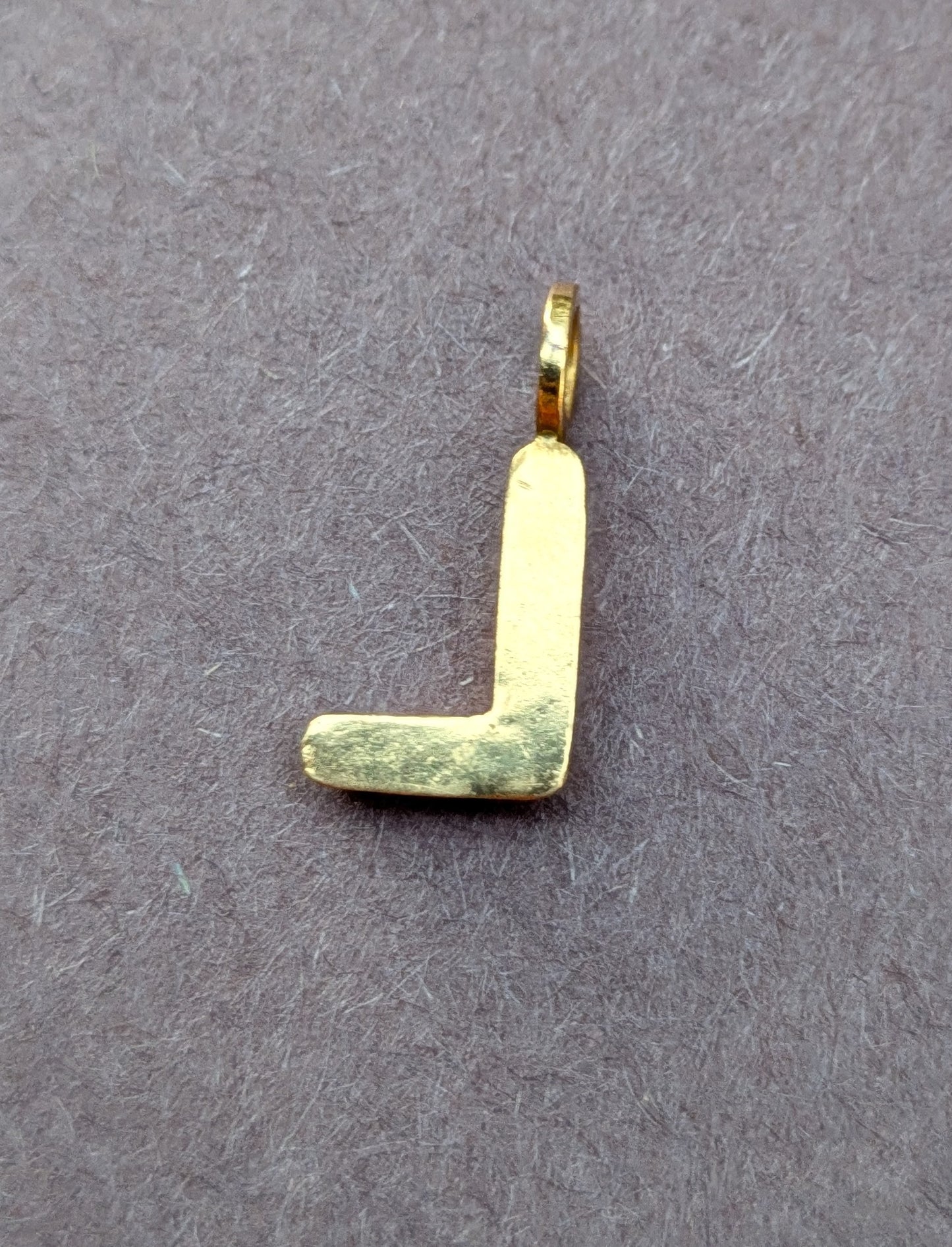 14k "L" Charm