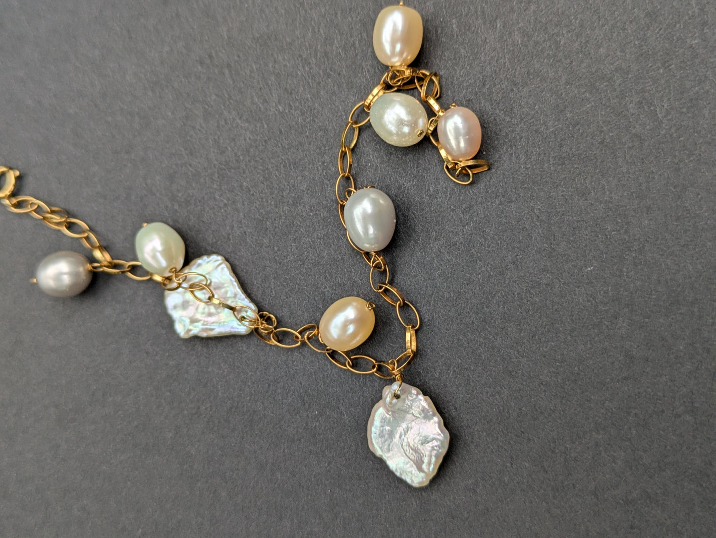 14k Pearl Bracelet