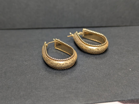 14k Hoop Earrings