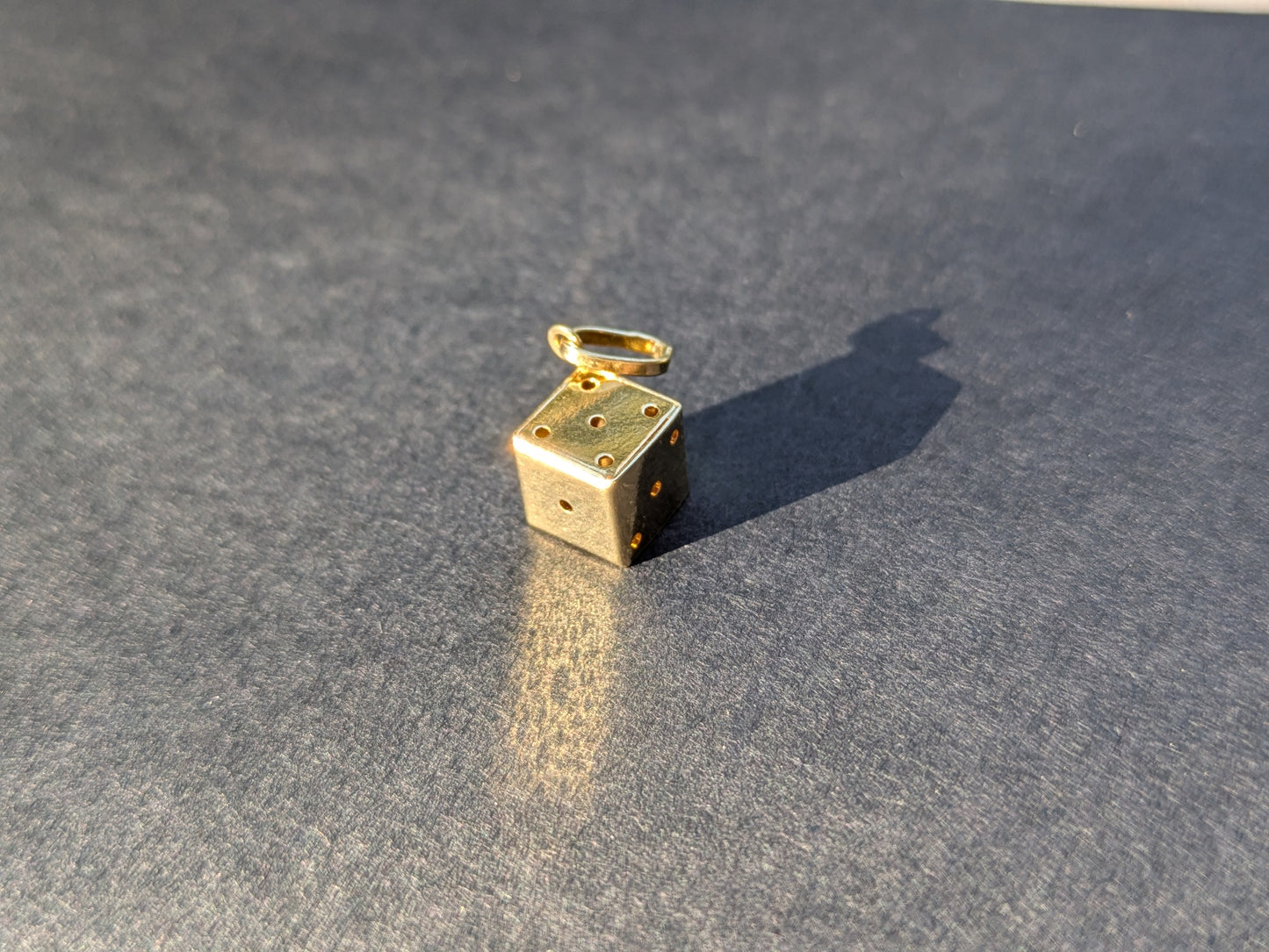 14k Dice Charm