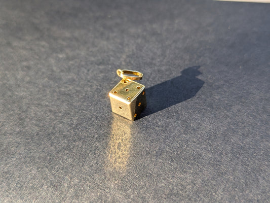 14k Dice Charm