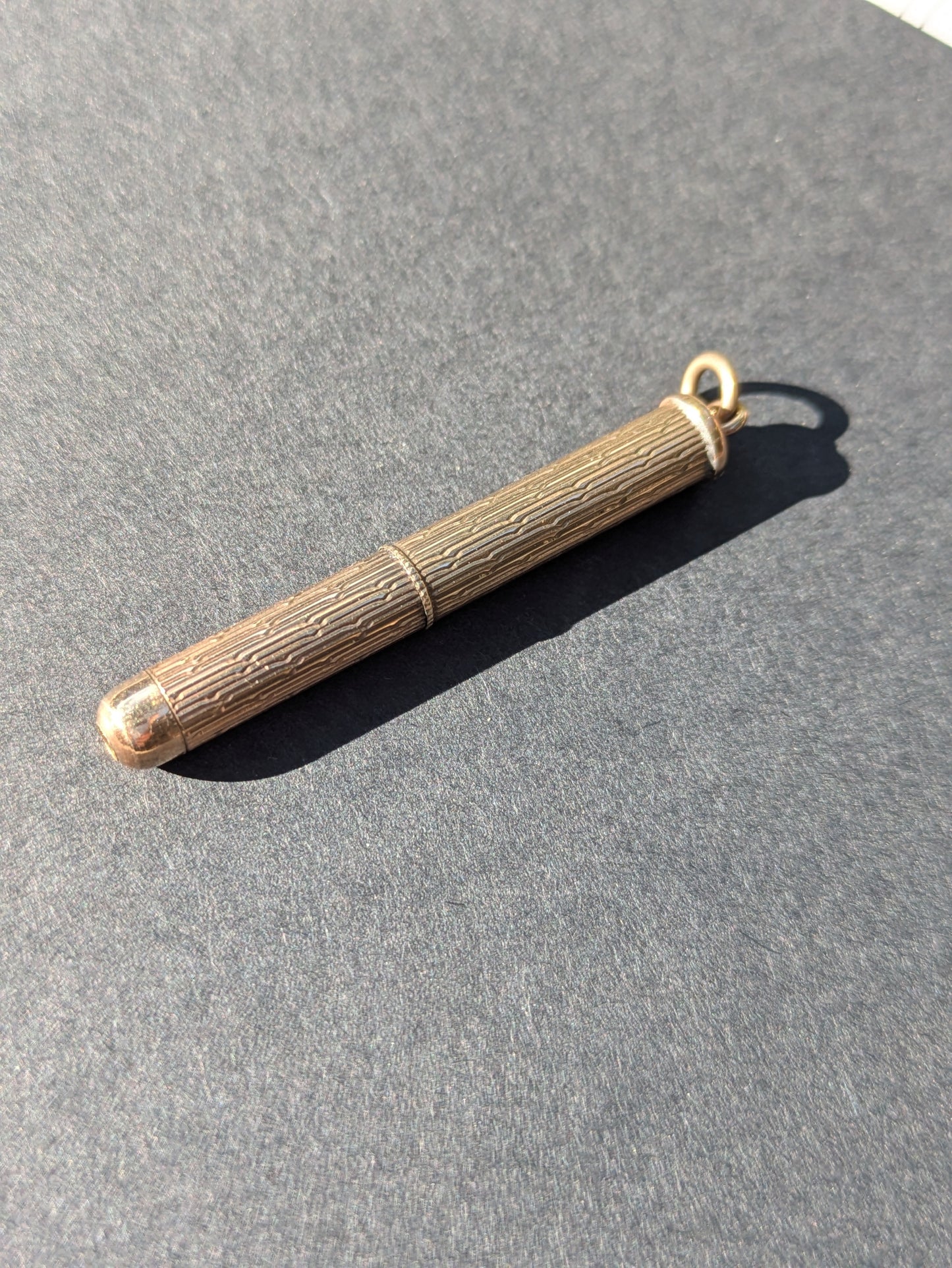 9k Rose Gold Cigar Corer