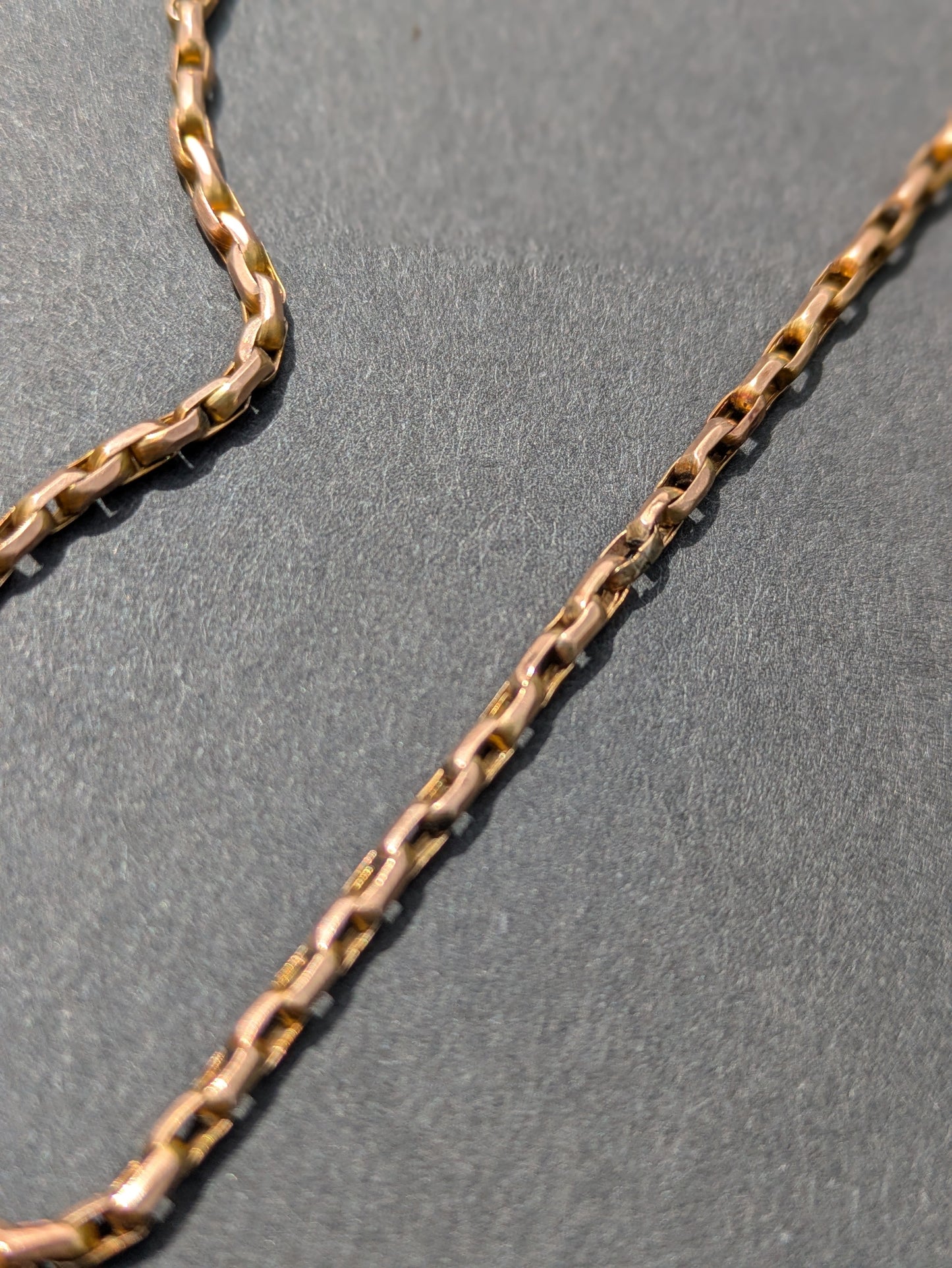 Early 1900's English 9k Chain