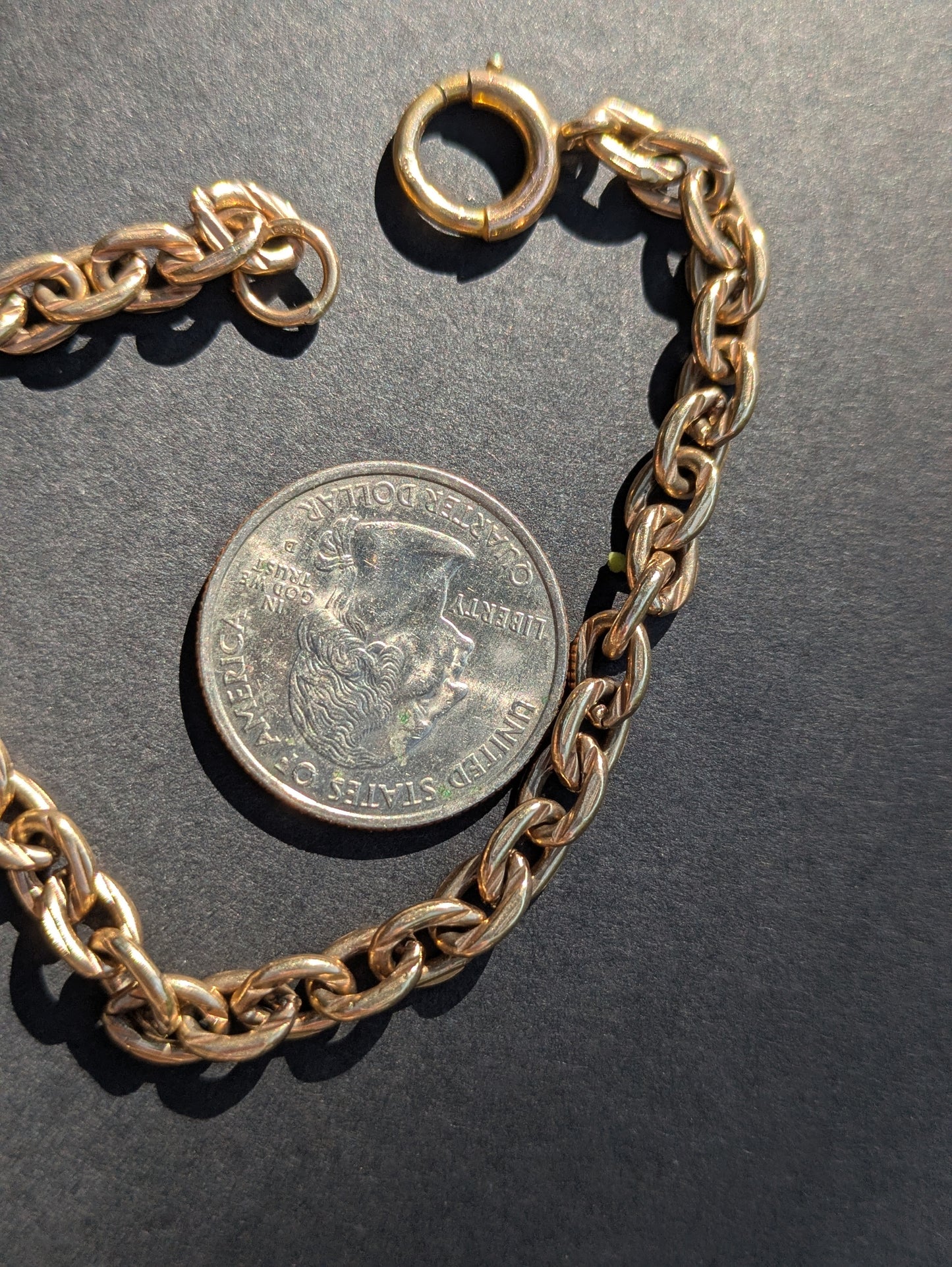 1930's Solid 9k Bracelet