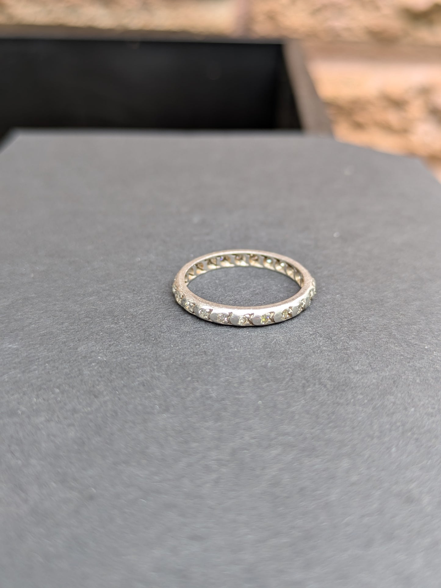 1930's Platinum and Diamond Eternity Band