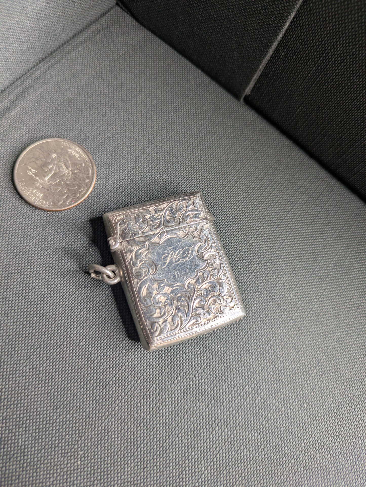Sydenham Brothers Late Victorian Sterling Ladies Match Case