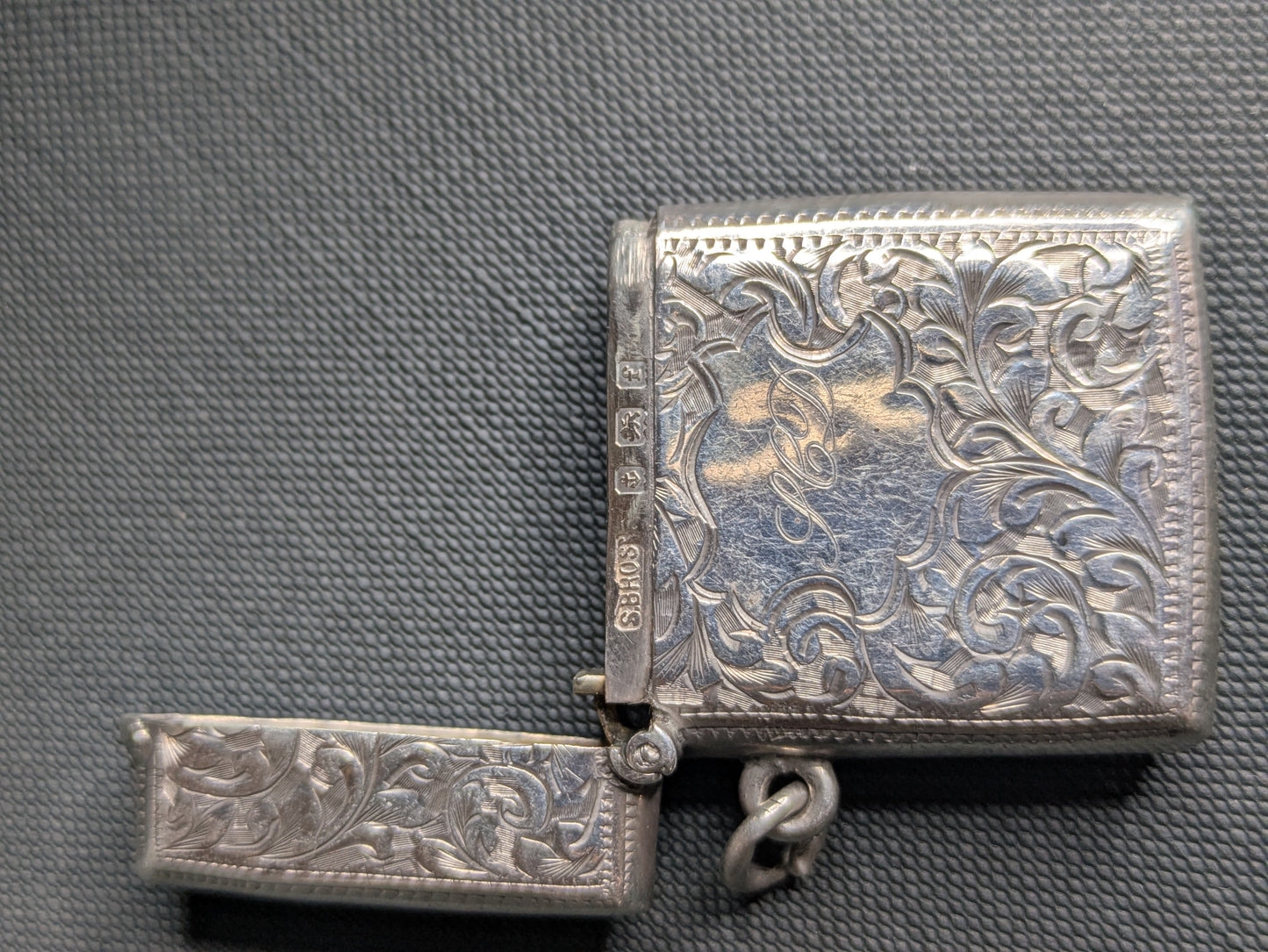 Sydenham Brothers Late Victorian Sterling Ladies Match Case