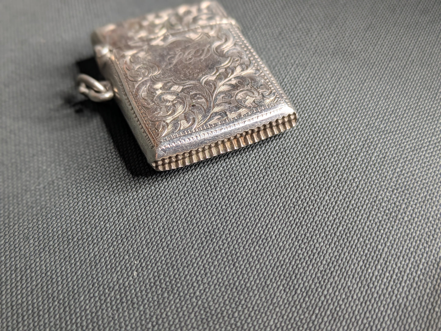 Sydenham Brothers Late Victorian Sterling Ladies Match Case