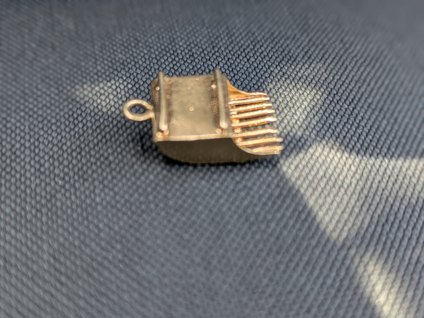 14k Cranberry Picker Charm