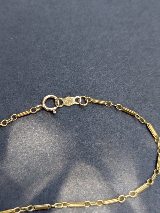 14k Vintage Dash Chain