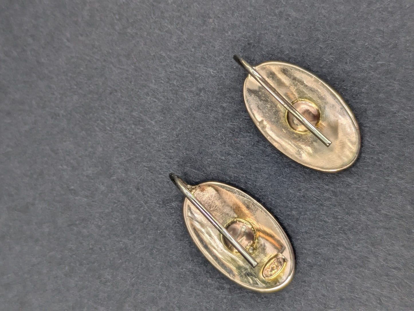 14k Enamel Earrings