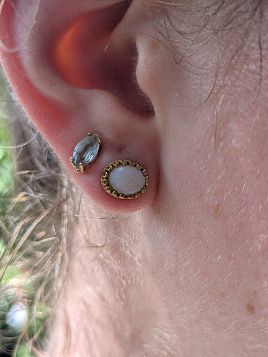 14k Opal Earrings