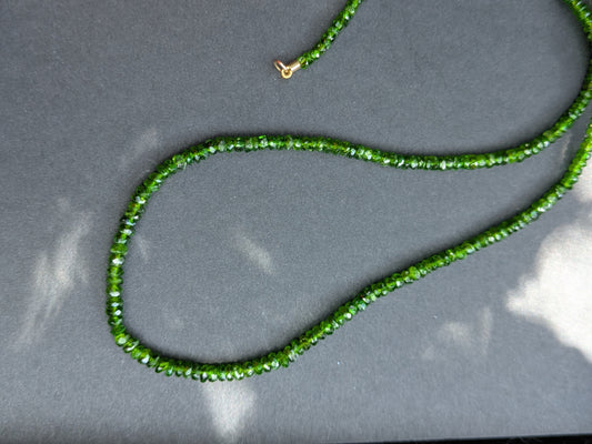 14k Emerald Necklace