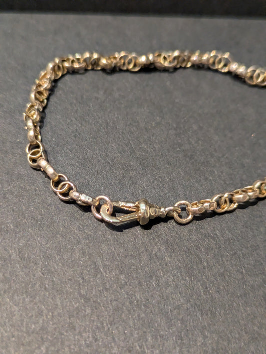 9k English Rose Gold Chain