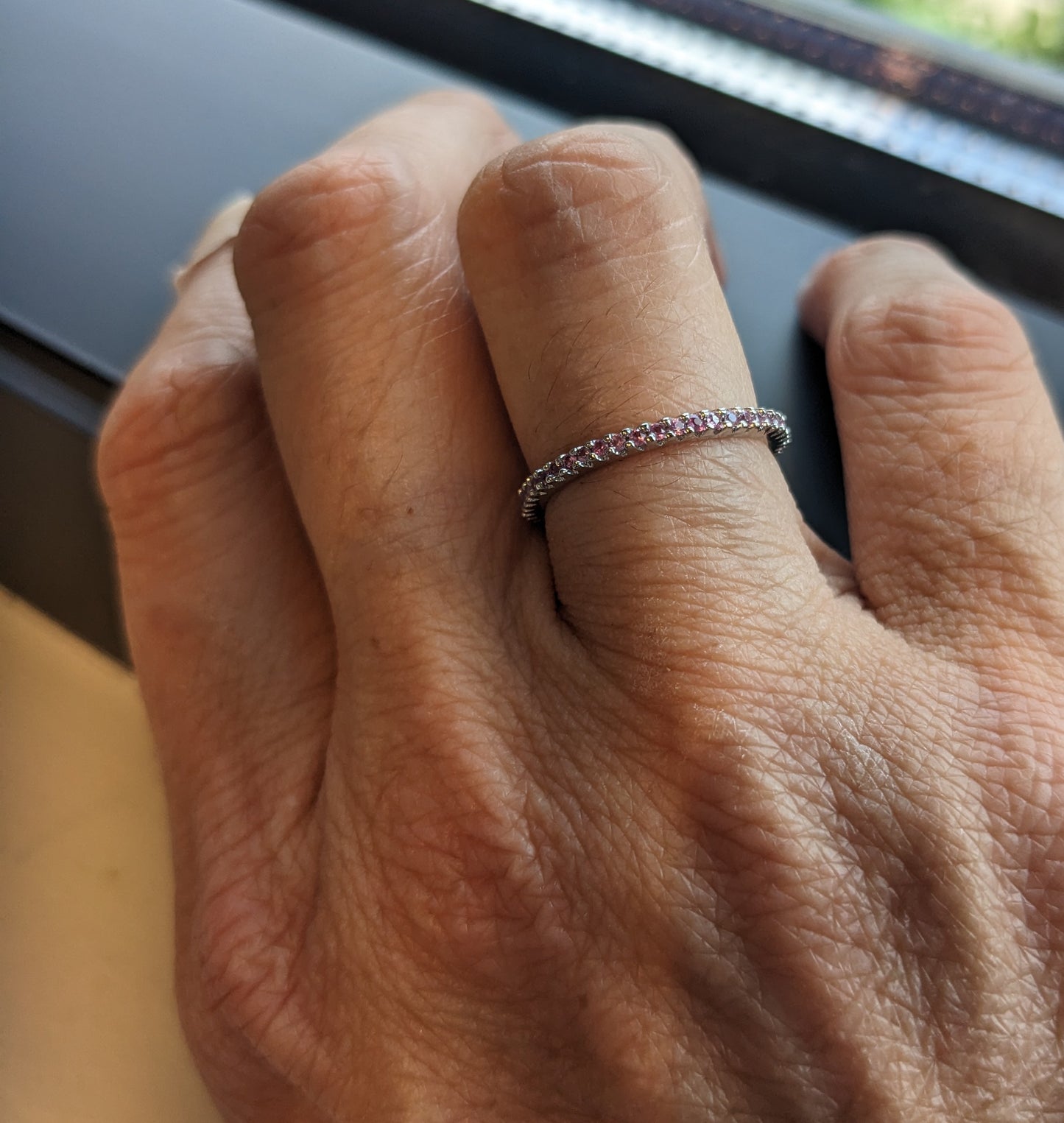 14k pink sapphire eternity ring (4)