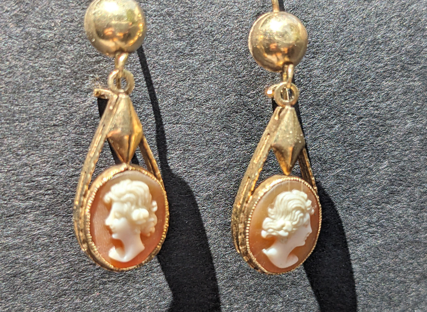 Cameo Earrings