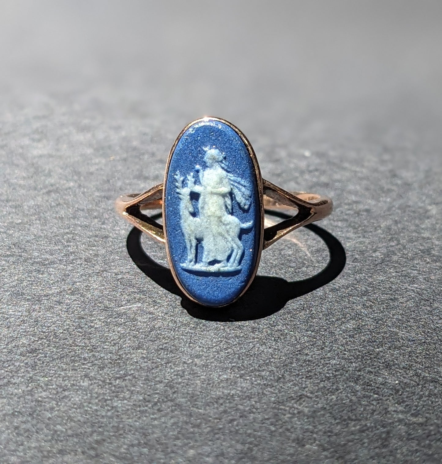 Wedgewood cameo ring