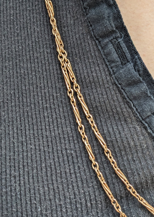 9k Rose Gold Guard Twist Chain