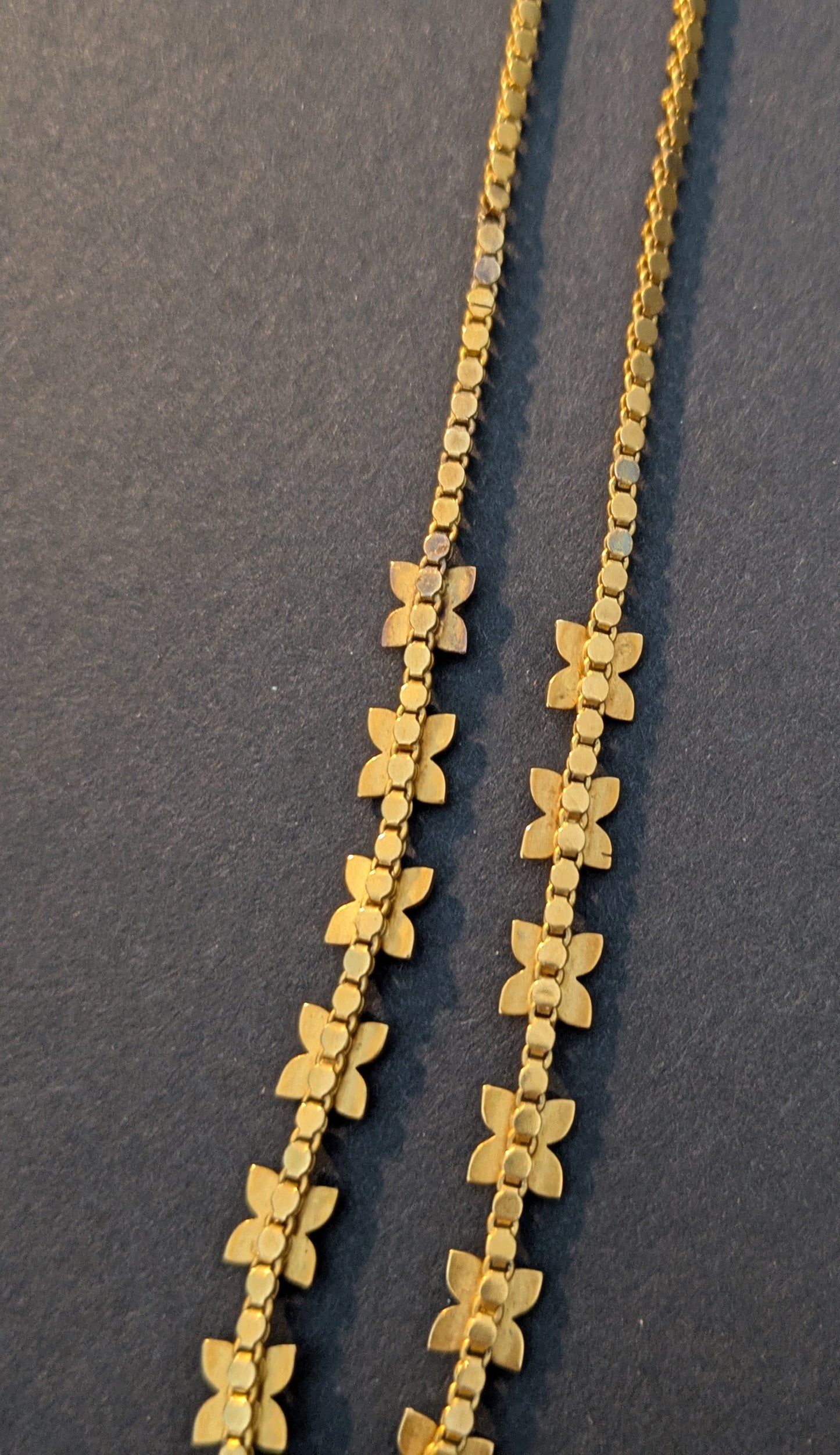 18kt Pearl and Diamond Two Piece Ensemble in Fitted Case